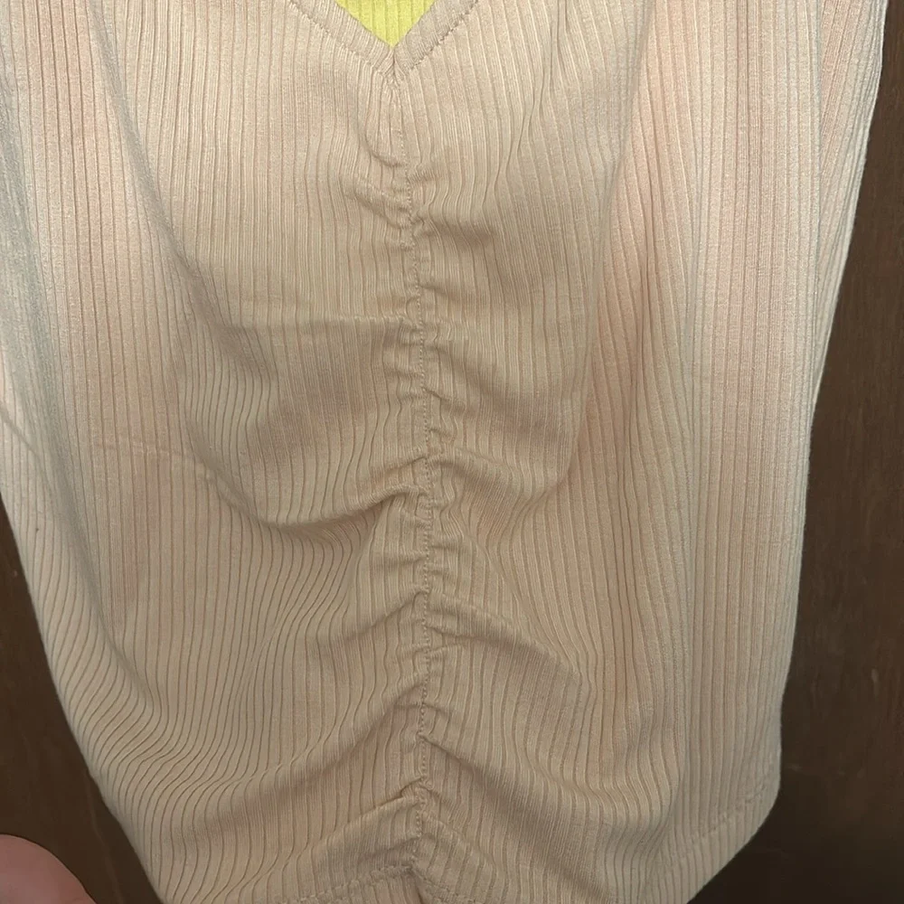 NWT Anthropologie Ruched Layered Tank - Picture 7 of 12